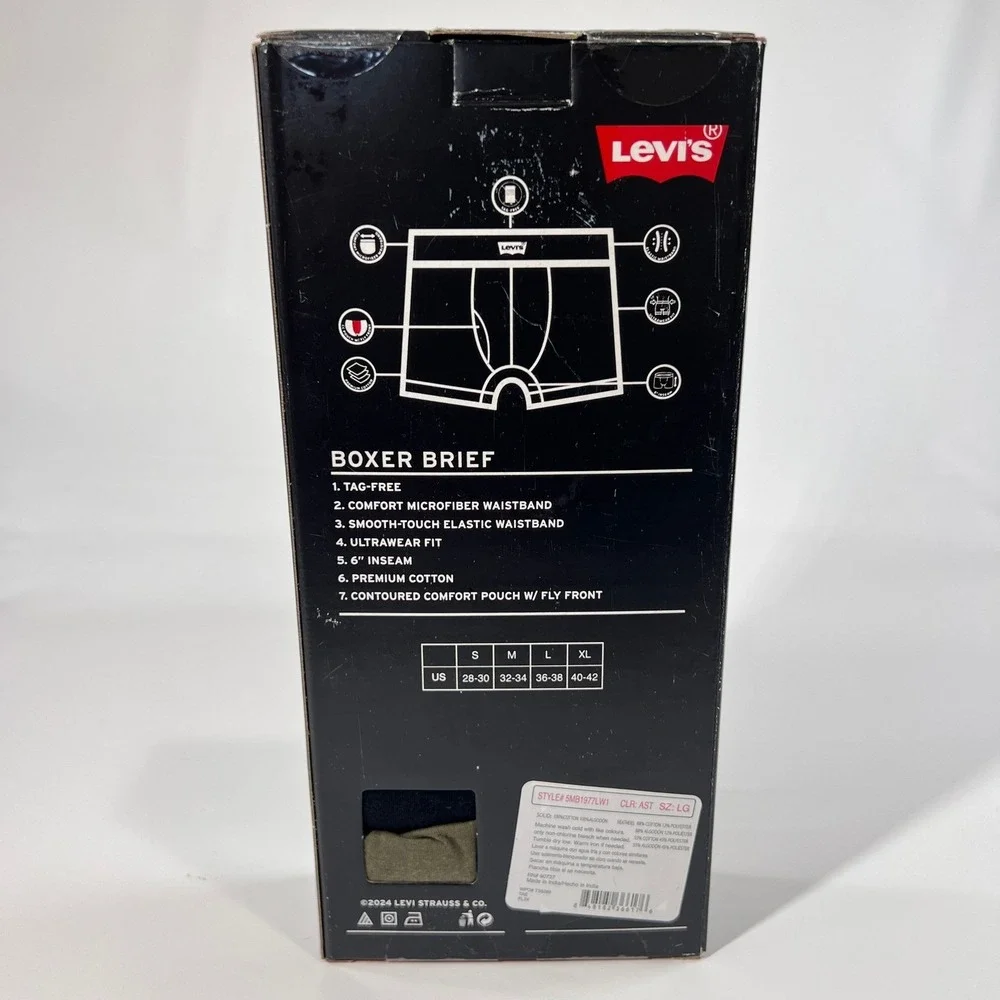 Levis measurements inseam